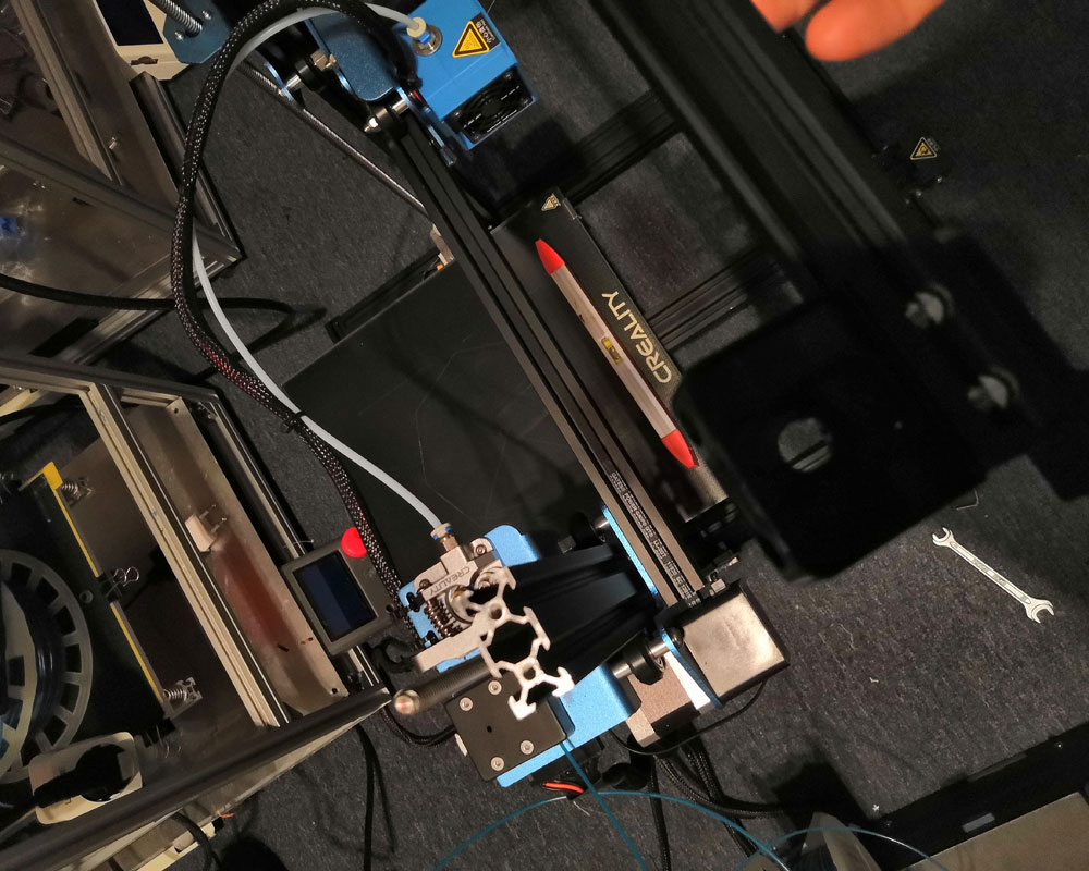 creality cr-10 v2 ausrichten