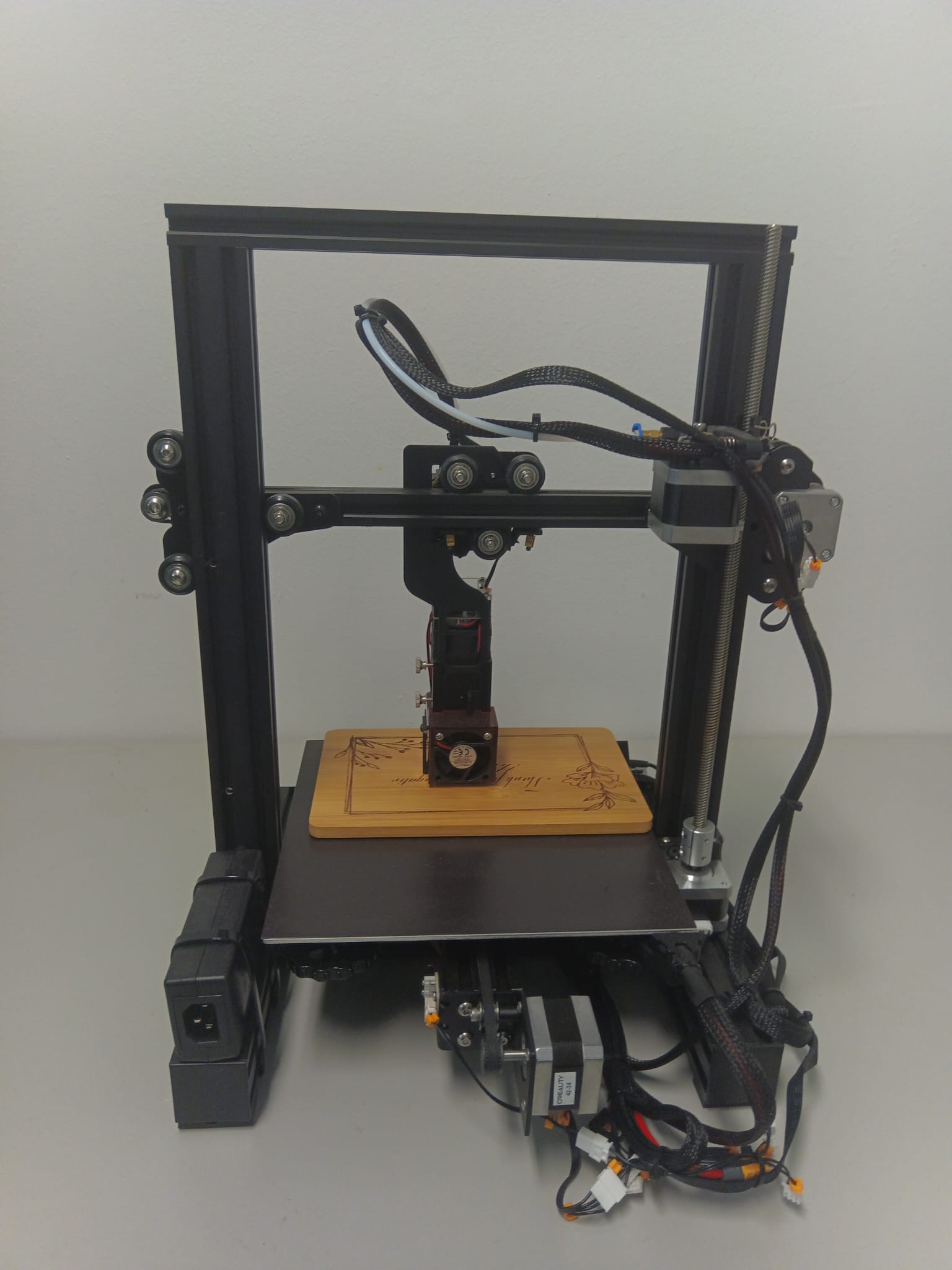 Ender 3 von Hinten mit Laser
